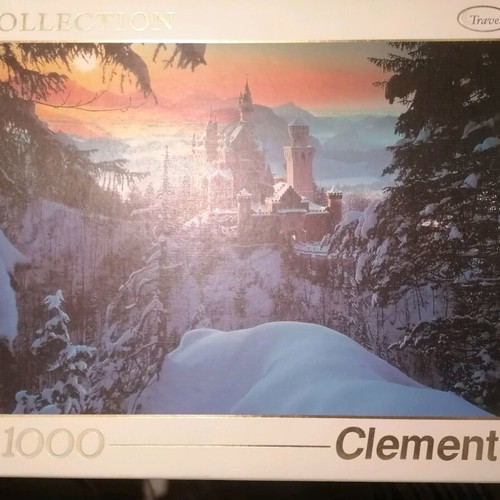 Clementoni puzzle 1000 pieces like new