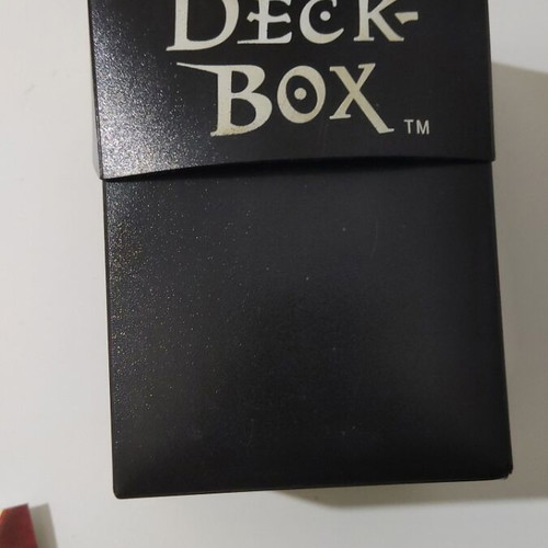 Deck box and 50 sleeves for Yu-Gi-Oh! cards like new with dragon design