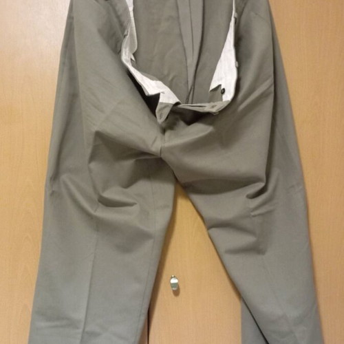 Men's Plus Size Pants beige-olive like new, size 3XL