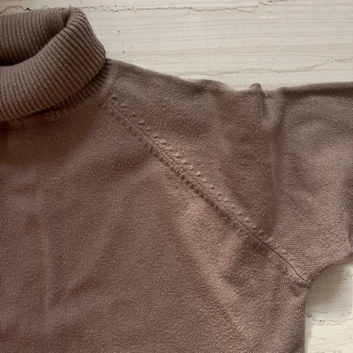 Zara turtleneck sweater new, beige, size S-M