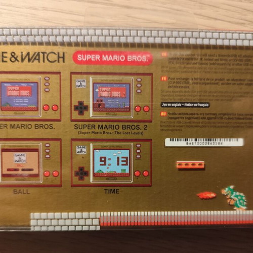 Game & Watch: Super Mario Bros Nintendo new, collectible