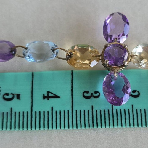 9K gold and 925 silver cross pendant