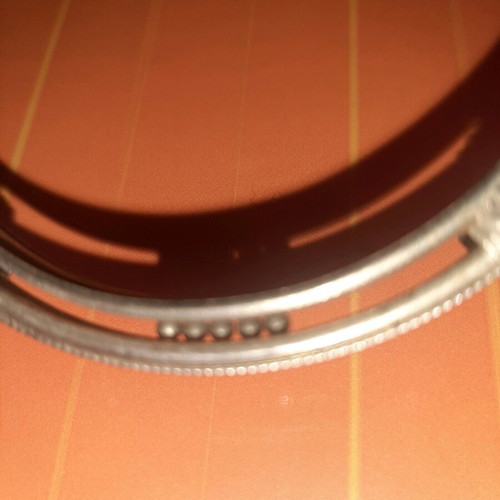 Vintage silver bracelet with elephant design like new