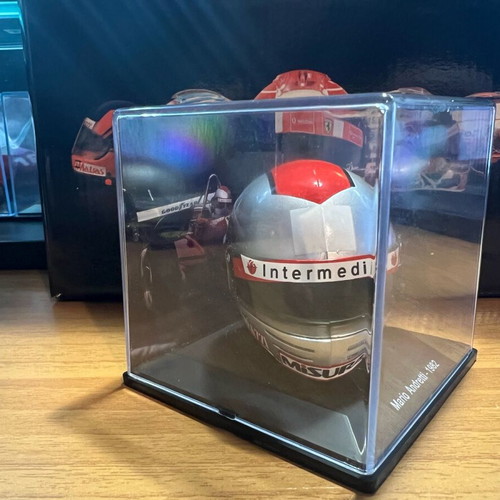 Mario Andretti 1982 helmet new from Ferrari collection