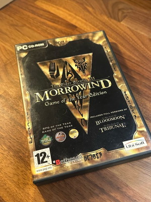 Morrowind Game of the Year Edition PC σαν καινούργιο με χάρτη, βιβλίο και 4 CD