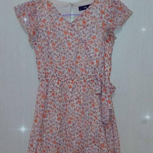 Dress new for 12-year-old girl multicolored
