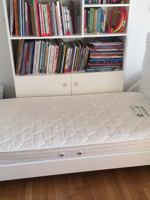 Casababy baby cot and bed convertible with mattress