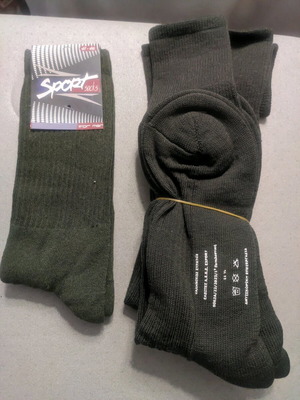 Army socks new for soldiers