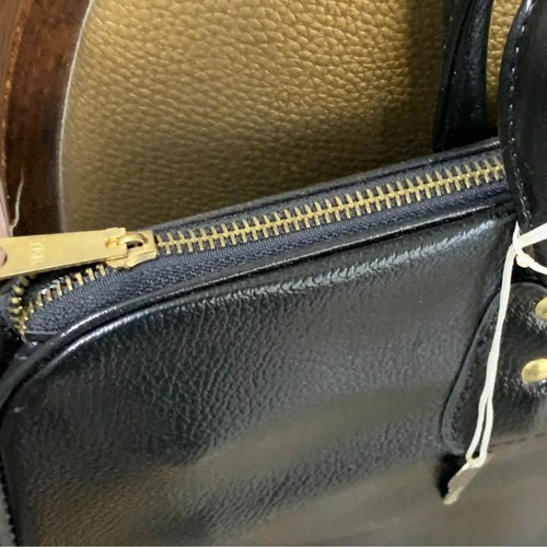 Leather bag Olympic Airways like new, 44x33cm