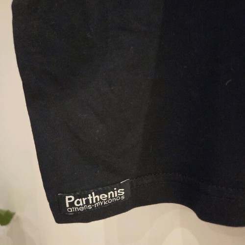 Parthenis Mykonos Athens long-sleeve shirt like new, size XL, black