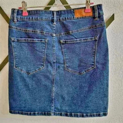 Denim skirt size M, like new, length 42 cm