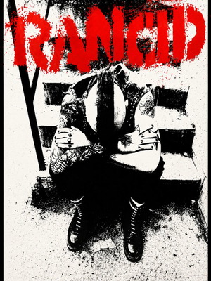 Rancid poster 32x23cm with frame