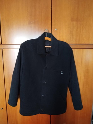 Black wool coat used, Buggy Collection