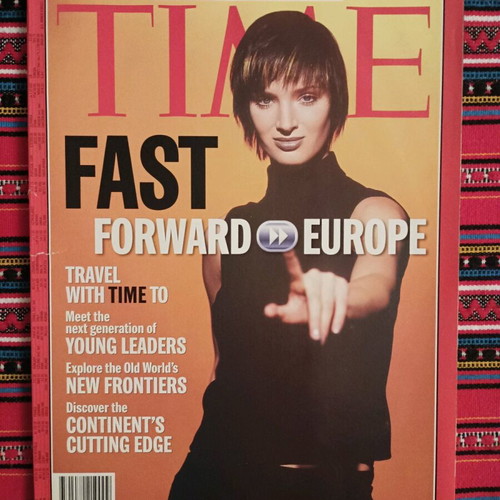 Time Fast Forward Europe magazine like new, special edition