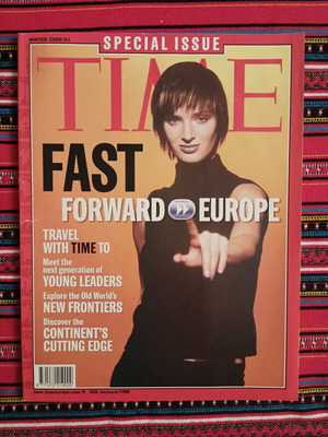 Time Fast Forward Europe magazine like new, special edition