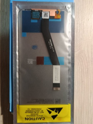 Redmi 9 screen black new with protective glass gift