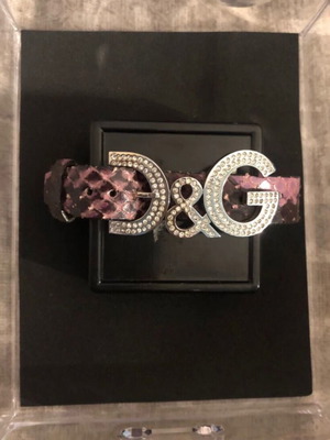 Dolce & Gabbana bracelet like new, purple