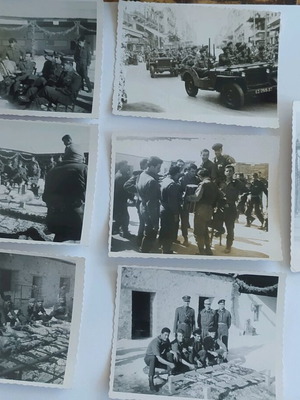 Φωτογραφίες στρατιωτών σαν καινούργιες, σετ 7 παλιές εικόνες