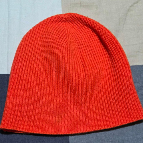 Benetton Kids Hat orange like new, unisex size S