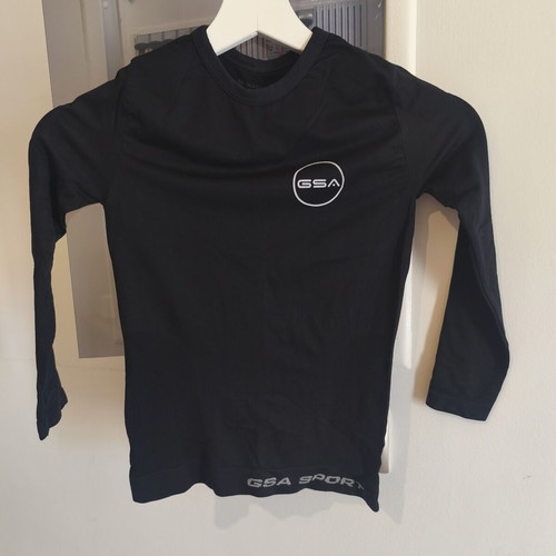 GSA Kid’s Thermal Long Sleeve Black, like new