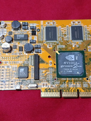 Κάρτα γραφικών NVIDIA GeForce 2 GTS μεταχειρισμένη, 32 MB DDR, AGP