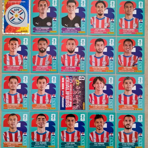 Panini Paraguay World Cup 2026 sticker set