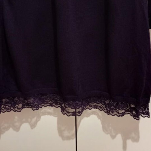 Ego dress like new, size M, purple with lace details