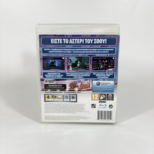 Buzz! World Quiz for PlayStation 3 used with two controllers and receiver