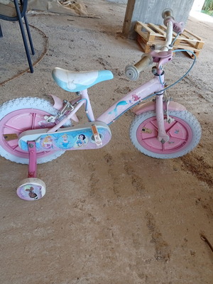 Children's bike with training wheels