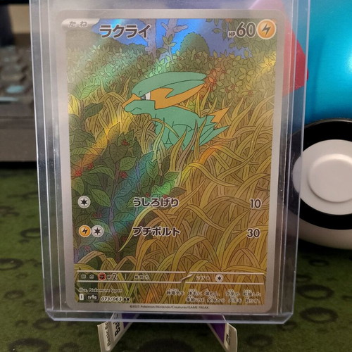 Electrike 073/063 AR Pokemon Card new Full Art JPN NM/M