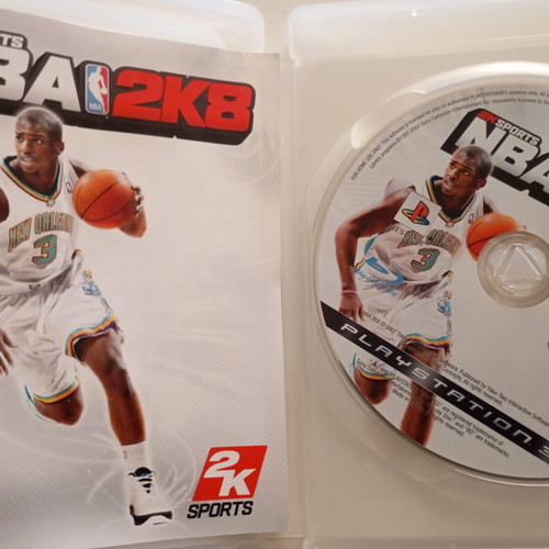 NBA 2K8 PS3 game used, sports