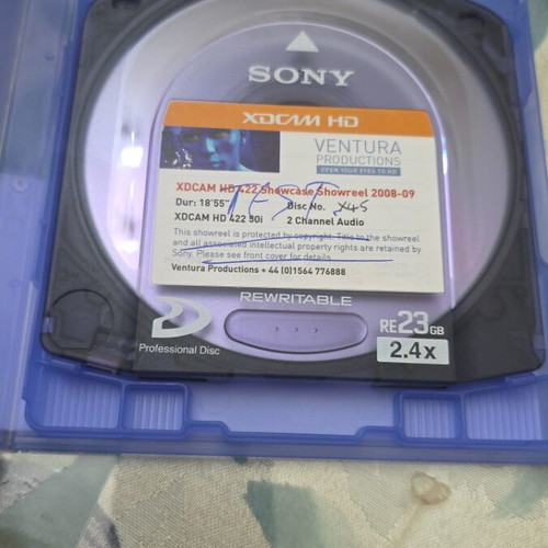 Sony PFD-23AX XDCAM 23GB Professional Single Layer Disc used
