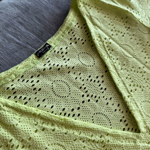 Calzedonia lime beach dress size S like new