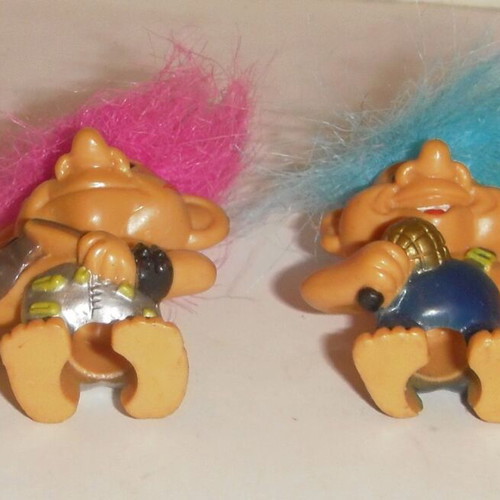 Pack of 2 old rare Wishful figures