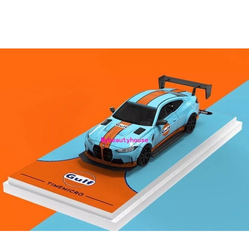 TM 1:64 M4 Gulf Advan Coupe Diecast Metal Car new toy car