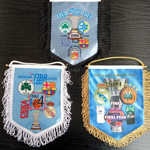 Collectible Panathinaikos Final 4 Thessaloniki 2000 Banner new