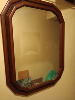 Shoe rack with mirror like new set
