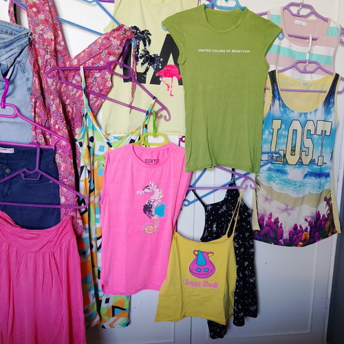 Clothes pack size S, 14 pieces, multicolor, Zara