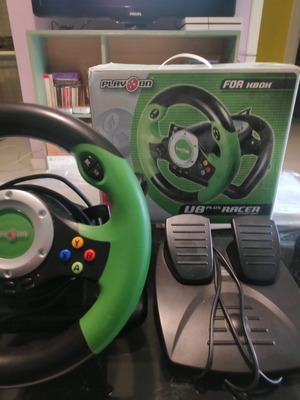 Τιμονιέρα για Xbox original σαν καινούργιο με πεταλιέρα