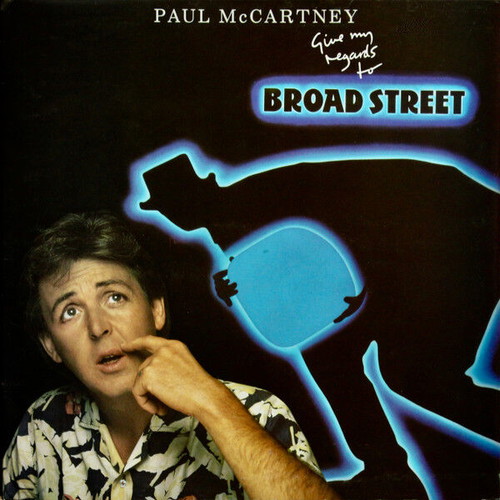 Paul McCartney Give My Regards To Broad Street record used, rock