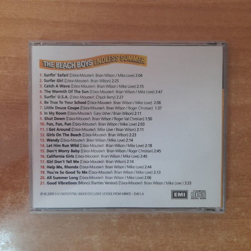 The Beach Boys Endless Summer CD, pop