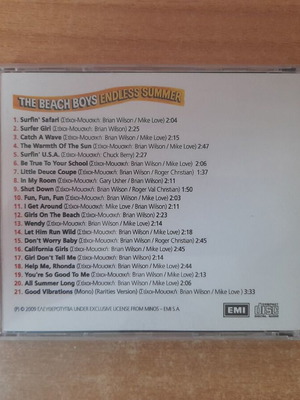 The Beach Boys Endless Summer CD, pop