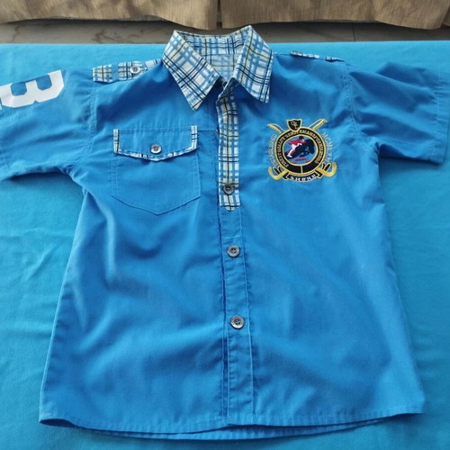 Teen Boys' Clothing Set No 10-12 with Puma Shirt, Melone Polo, GOSS 88 Shorts like new