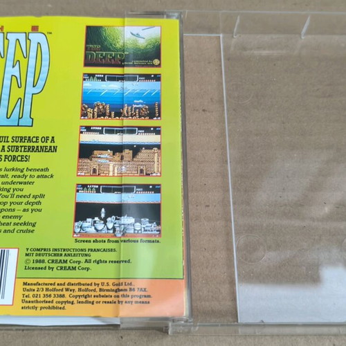 The Deep (US Gold / Cream) Amstrad Cassette like new
