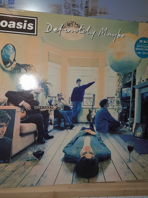 Oasis Definitely Maybe 2LP βινύλιο μεταχειρισμένο, ροκ