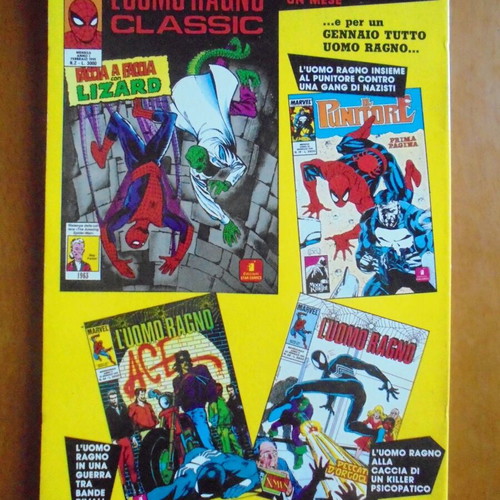 Spiderman #1 Italian comic used, first appearance and early stories