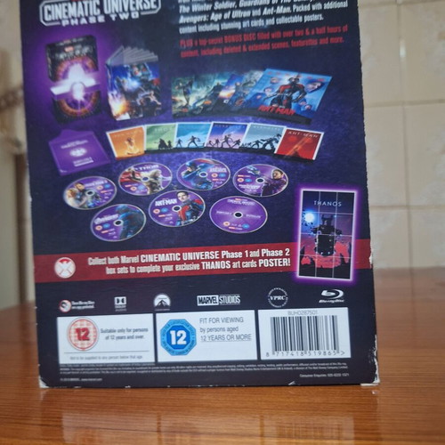Marvel Studios Cinematic Universe Phase Two Blu-ray set like new
