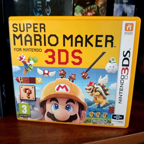 Super Mario Maker Nintendo 3DS game like new, English version