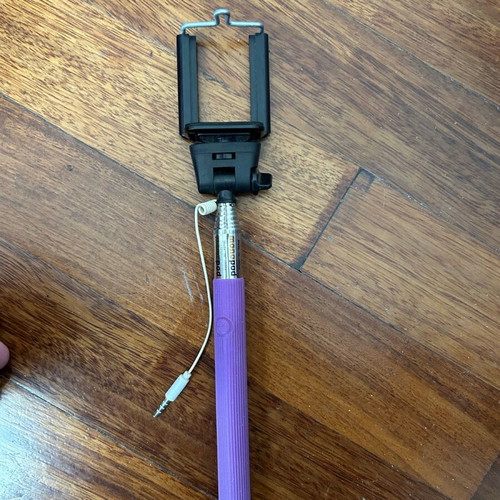 Selfie stick used
