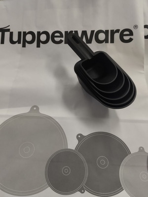 Εργαλεία μέτρησης Tupperware καινούργια, σετ 5 τεμαχίων